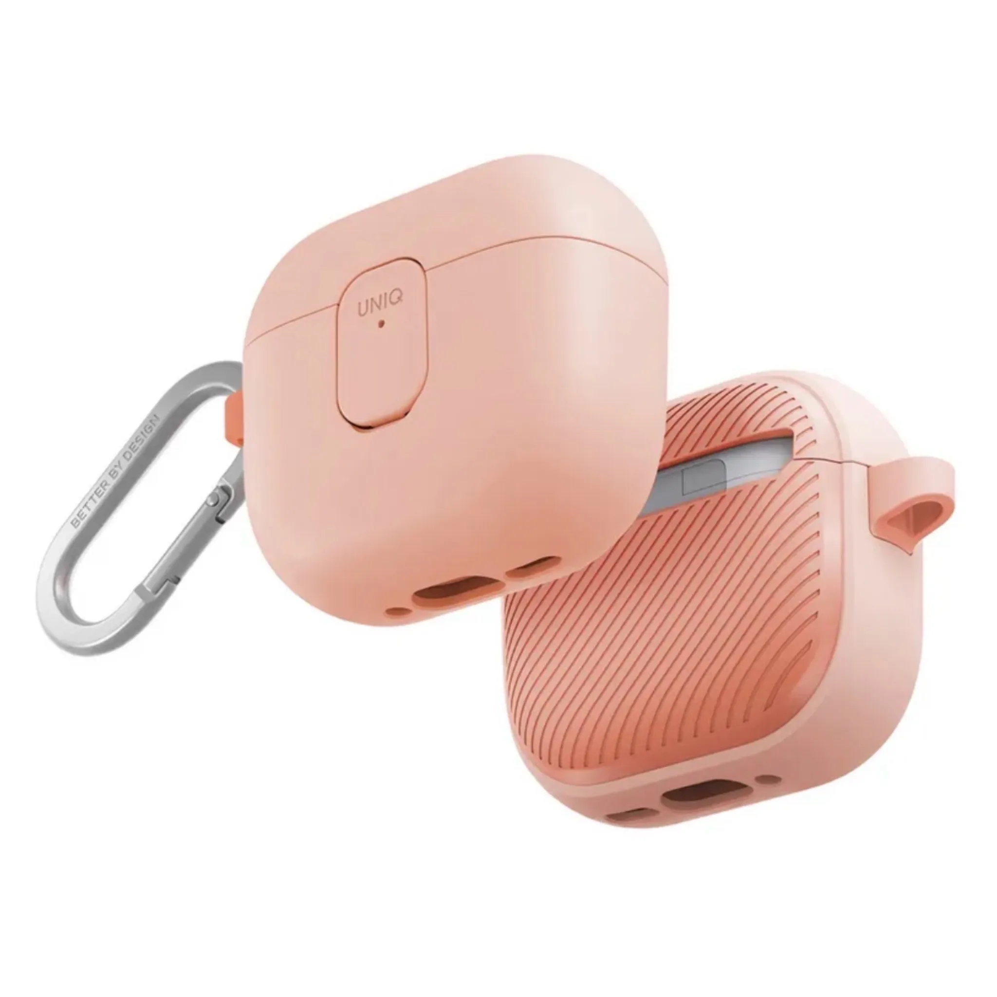 Чехол Uniq для Airpods 4 CLYDE, розовый