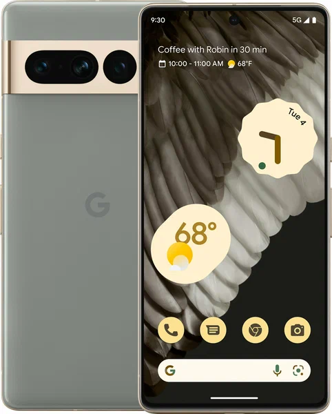 Смартфон Google Pixel 7 Pro 12/256 ГБ, титановый серый