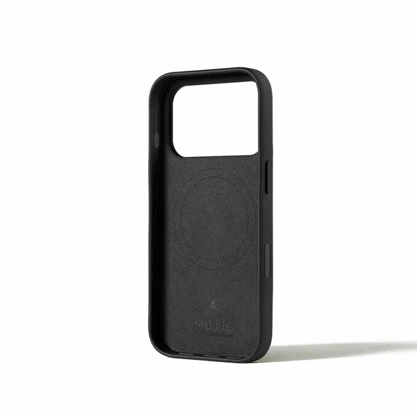 Чехол Mujjo Wallet Leather для iPhone 17 Pro Max, черный